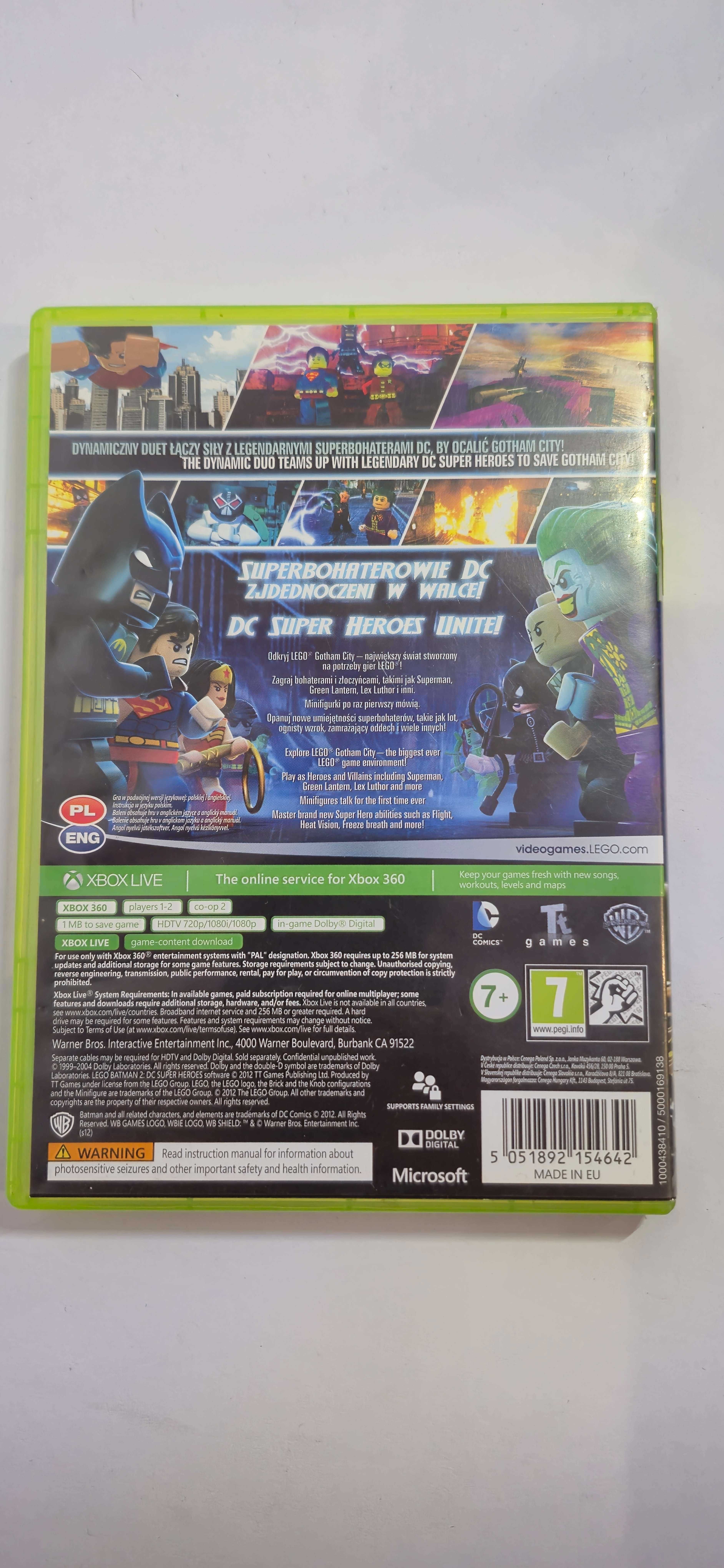 *** Gra LEGO Batman 2 DC Super Heroes* XBOX 360* Komis Easy Cash ***