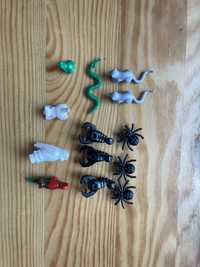 LEGO zwierzeta, pajaki, szczury, sowa, skorpiony, akcesoria