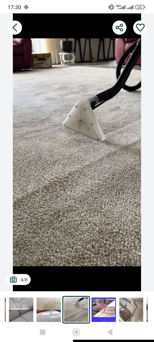 Limpeza e Impermeabilização de sofás