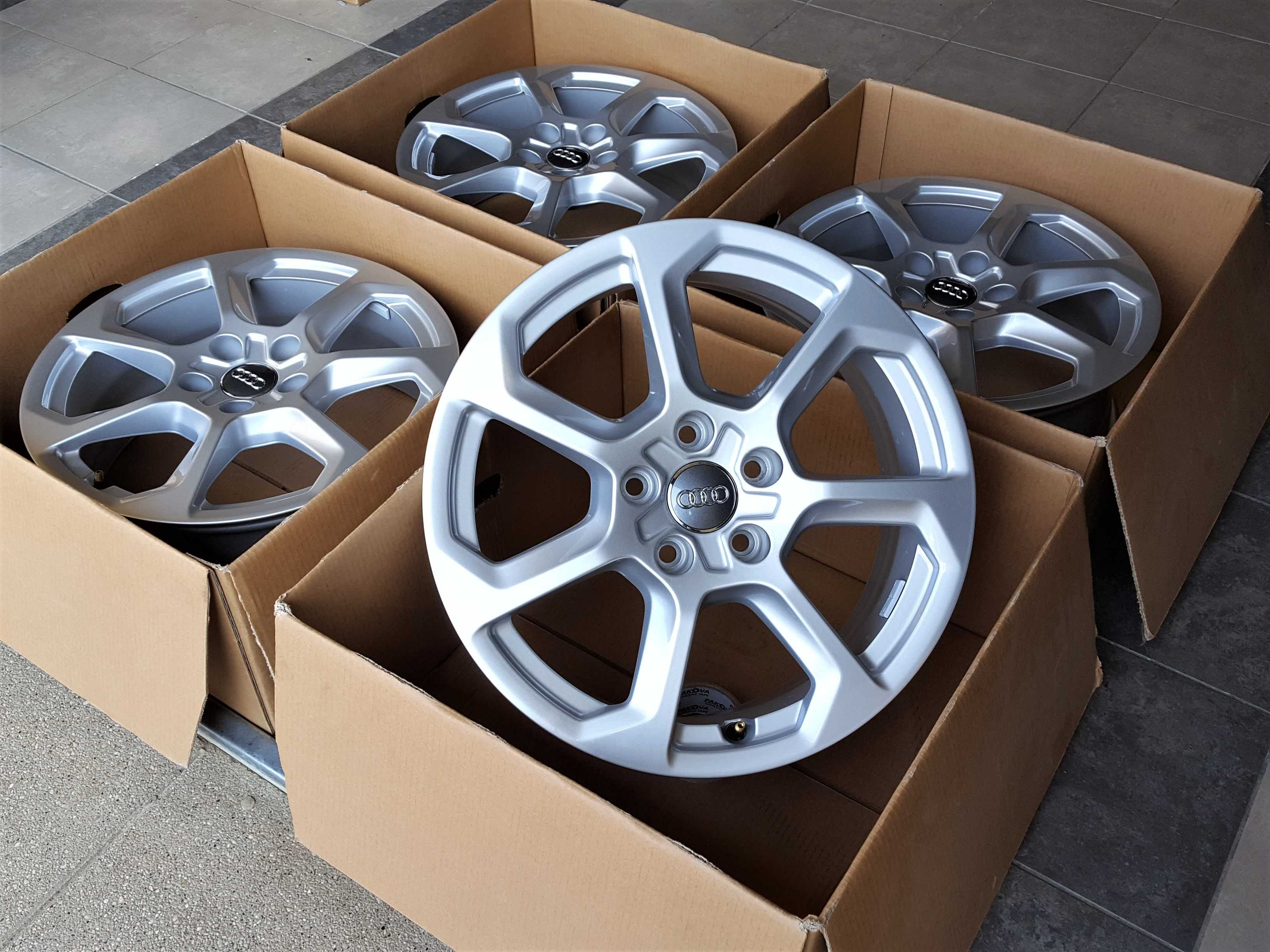 Alufelgi 17 5x112 Audi A3 8P 8V A4 B5 B6 B7 A6 C5 C6 Q2 Q3 TT Nowe 49#