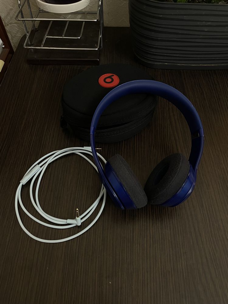 Beats Solo 2.0 наушники битс синие на починку/доноры