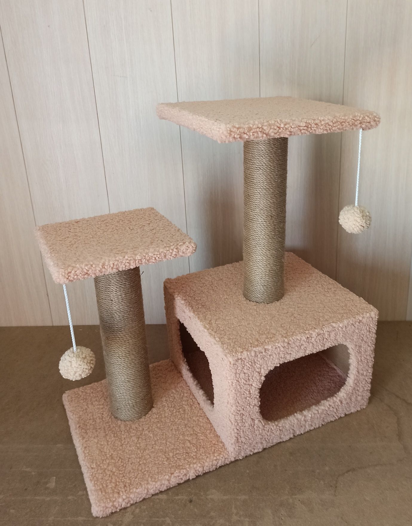 Когтеточка. Домик для кота и кошки.Дряпка. 1150