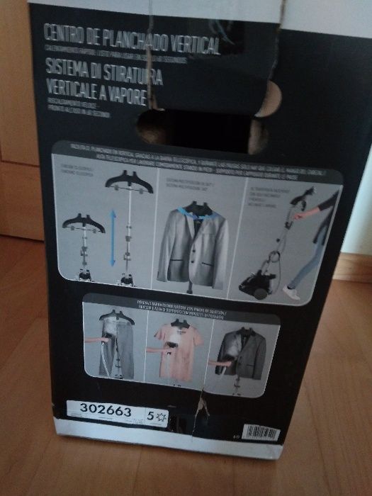 Ferro caldeira amovível com cabide Silver Crest