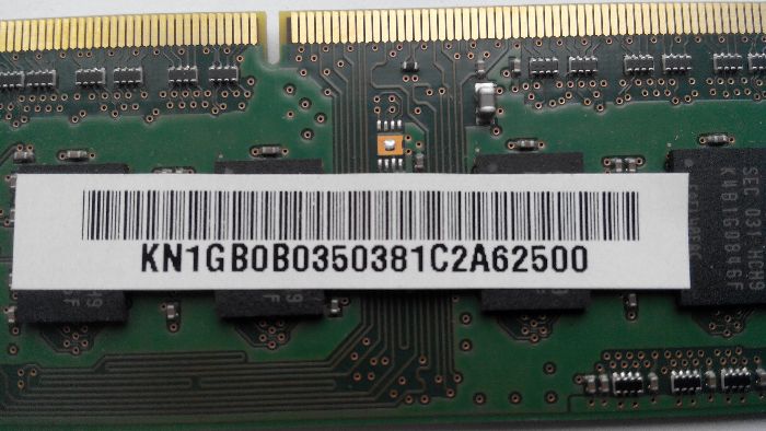 Оперативная память ноутбучная So-dimm DDR3-1333 1Gb Samsung