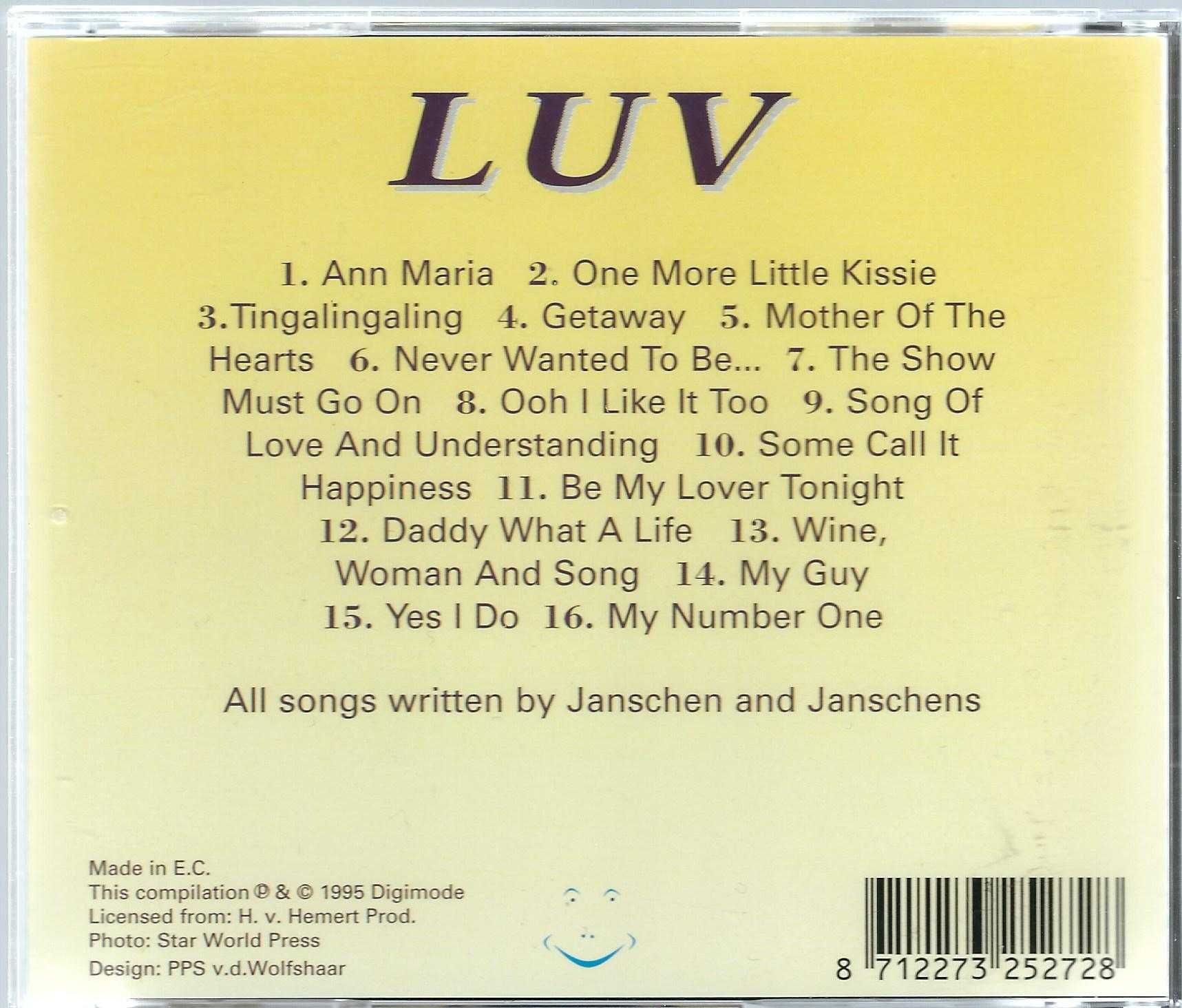 CD Luv - My Number (1995) (Digimode)