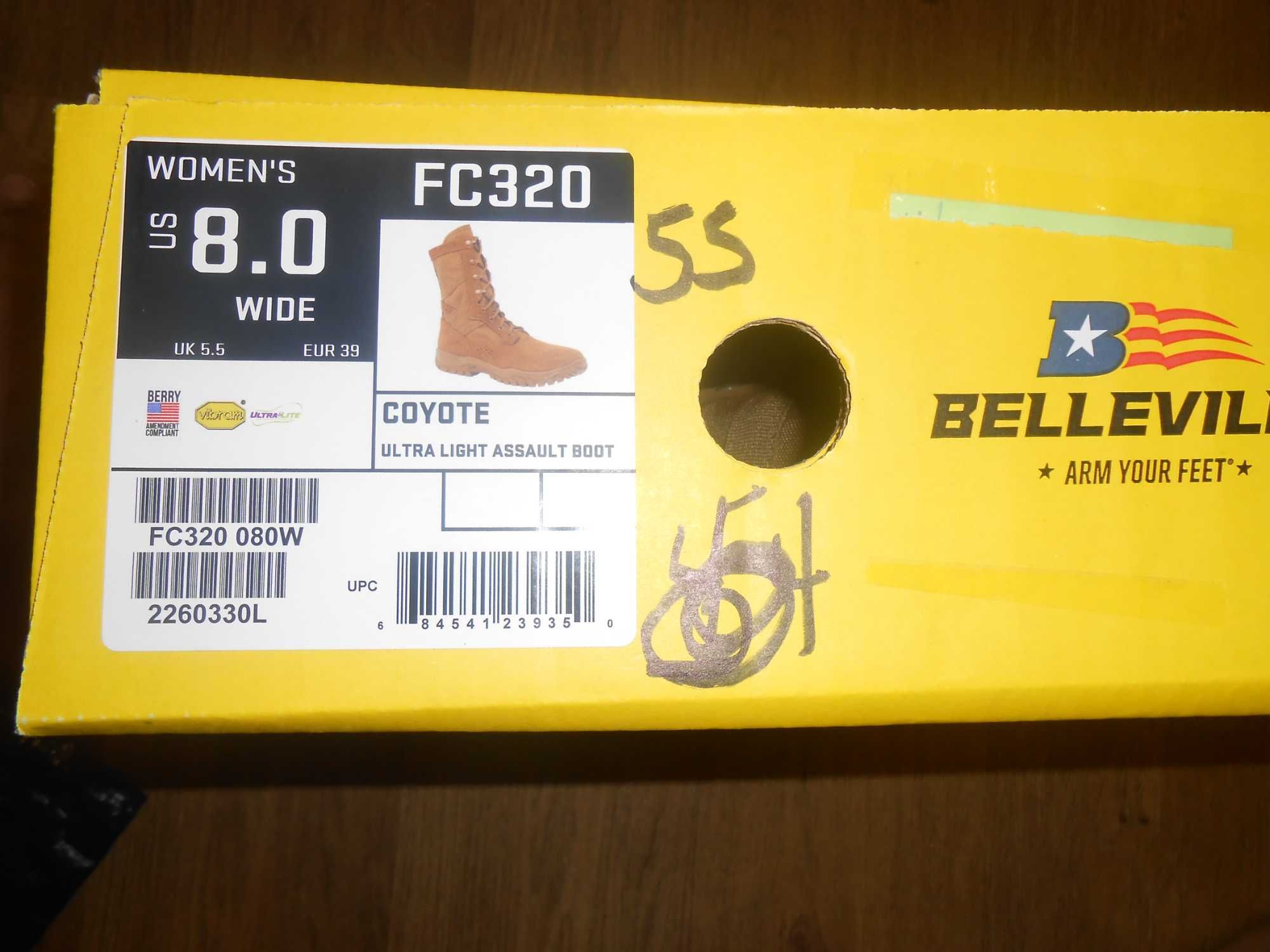 Продам військові черевики Belleville ONE XERO 320 Ultra Light Assault