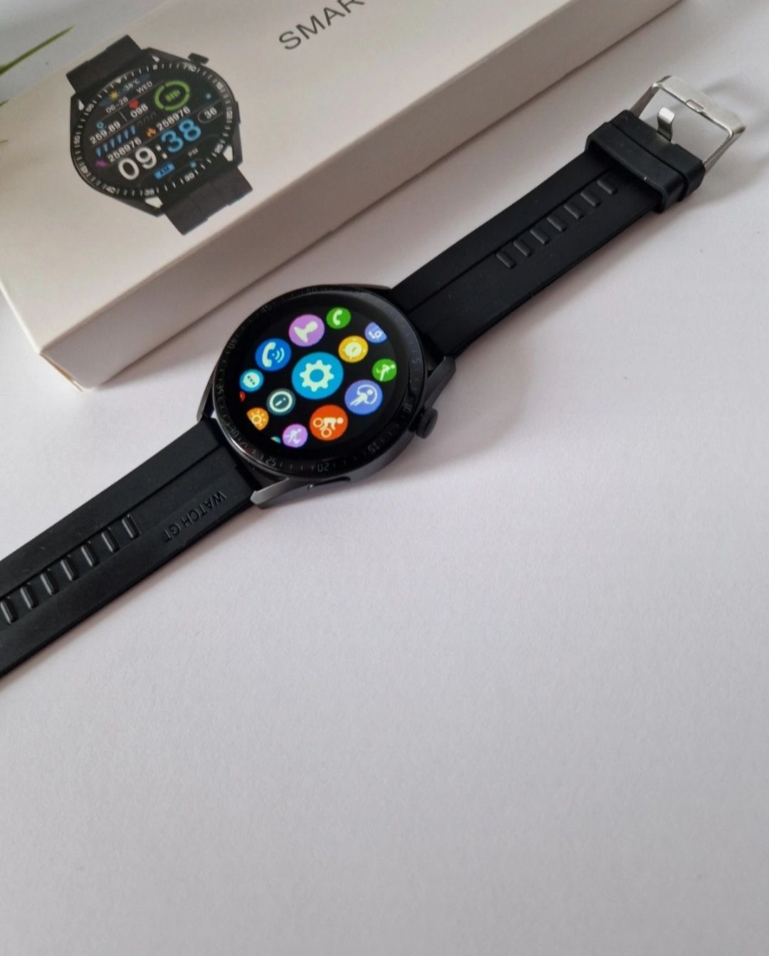 Smartwatch okrągły Męski
