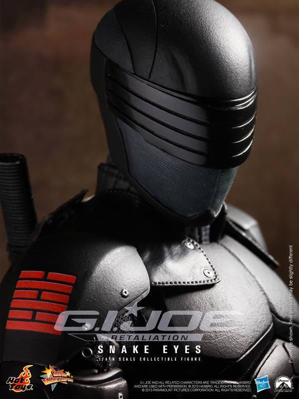 Фигурка 1/6 hot toys mms 192 G.I.JOE: RETALIATION – SNAKE EYES