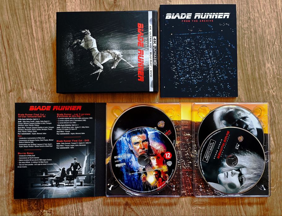 Blade Runner 4K UHD 35th Anniversary 4 Disc Collectors Edition