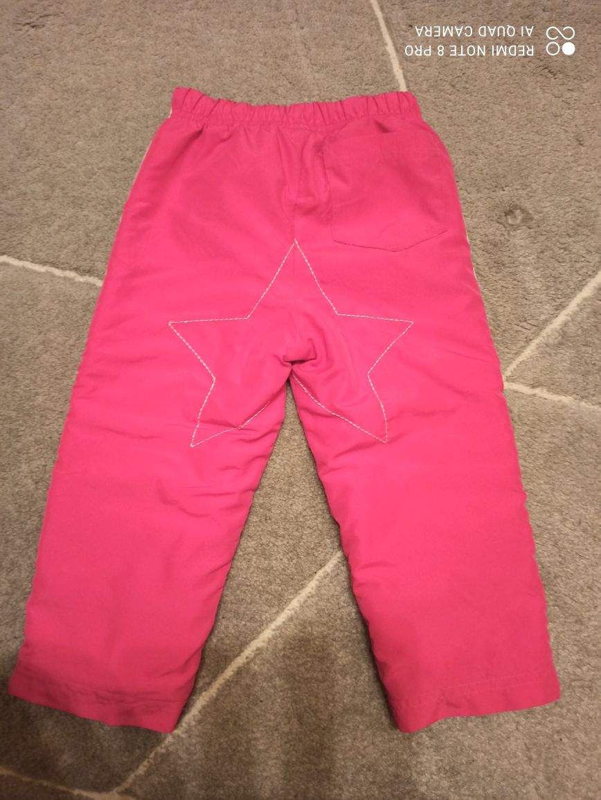 Spodnie ocieplane Adidas 1-2 lata