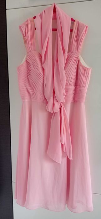 Sukienka okolicznościowa wesele, chrzest r.L+Gratis druga