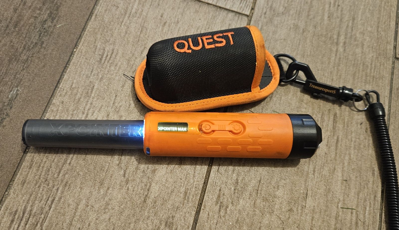 Pinpointer Quest Xpointer Max z dyskryminacją żelaza