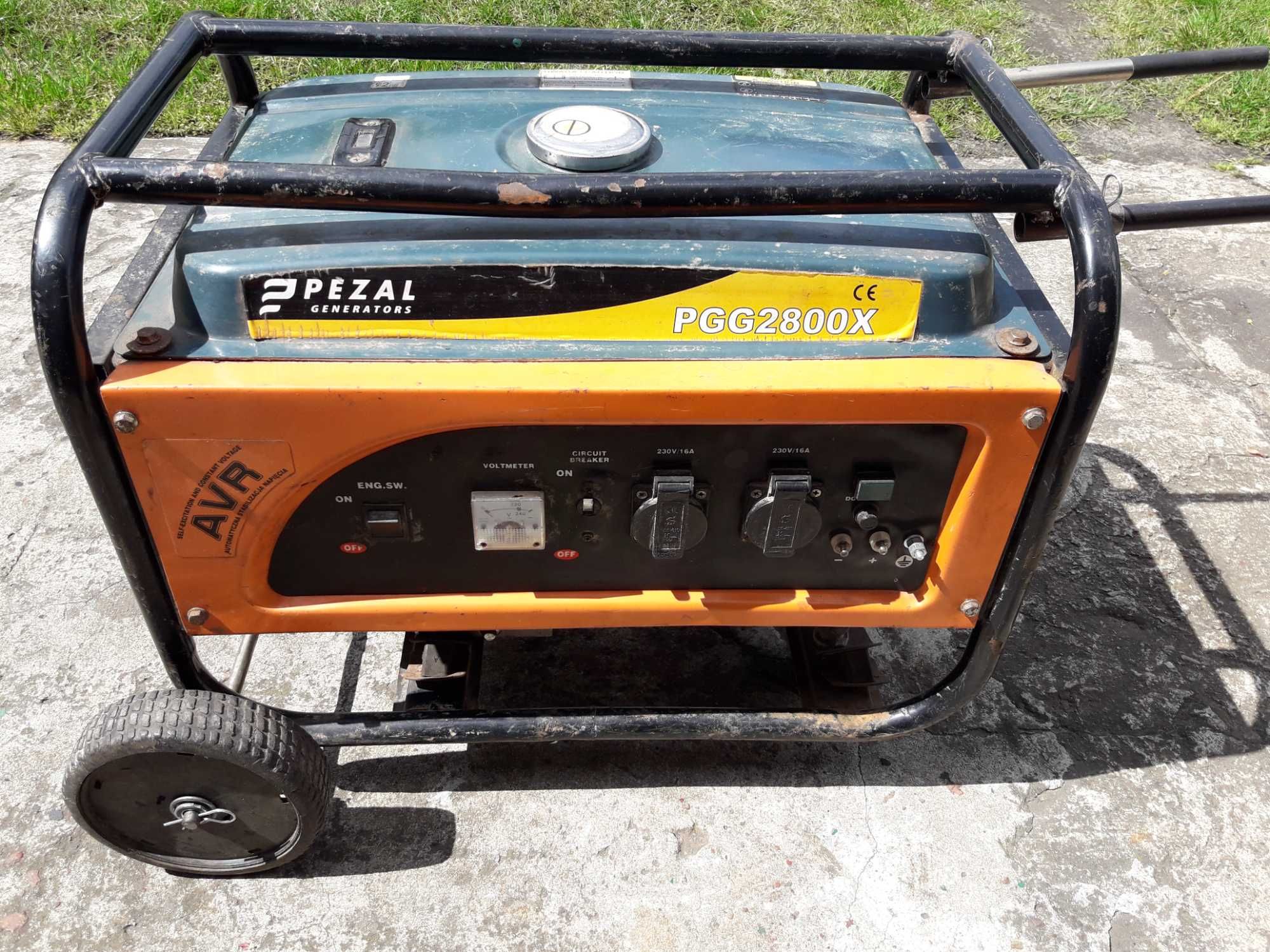 Agregat prądotwórczy generator PEZAL PGG2800X 2,8kVA AVR