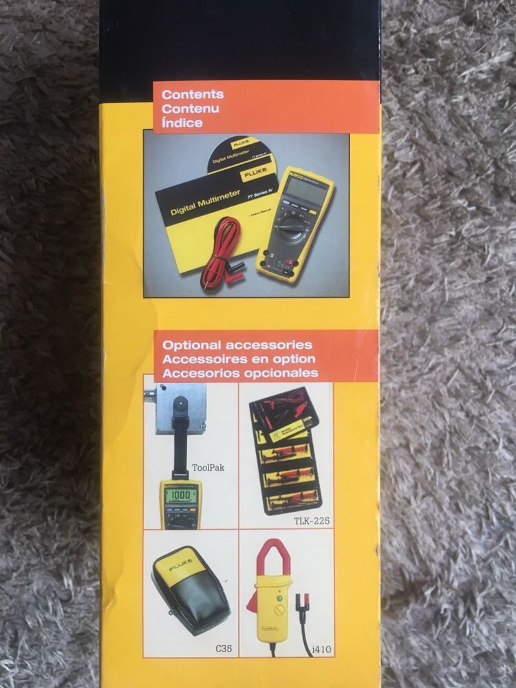 Fluke 77-4 miernik do prądu multimeter cyfrowy