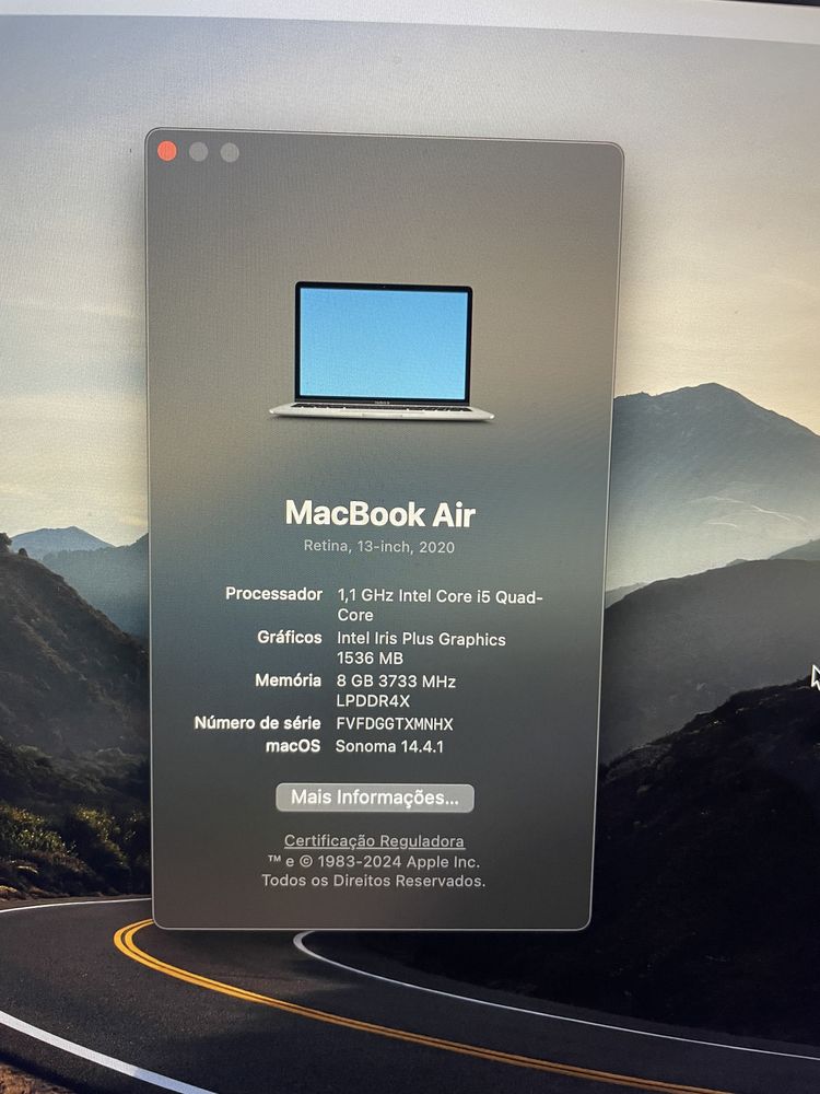 Macbook Air 13 - 2020