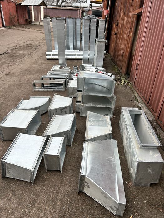 Короба вентиляции ,колено, задвижки