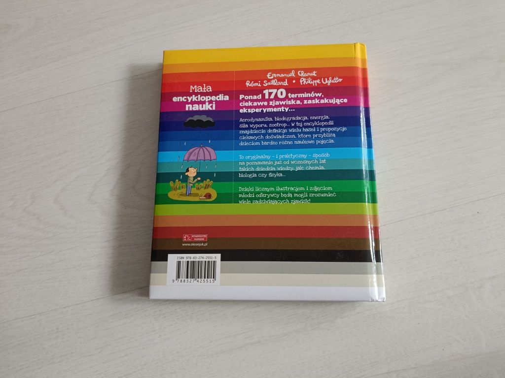 Książka mała encyklopedia nauki doświadczenia eksperymenty dla dzieci