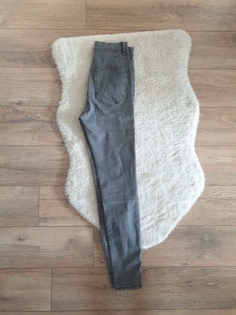 Spodnie Szare ZARA 36