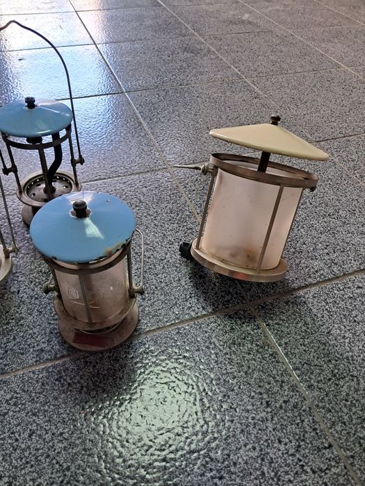 Petromax Hipólito lanternas fogão e vidros