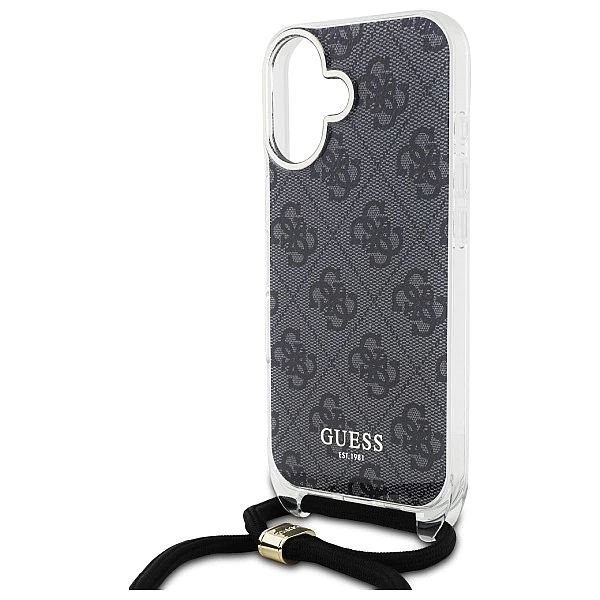 Guess GUHCP16SHC4SEK iPhone 16/6.1" czarny/black hardcase Crossbody Co