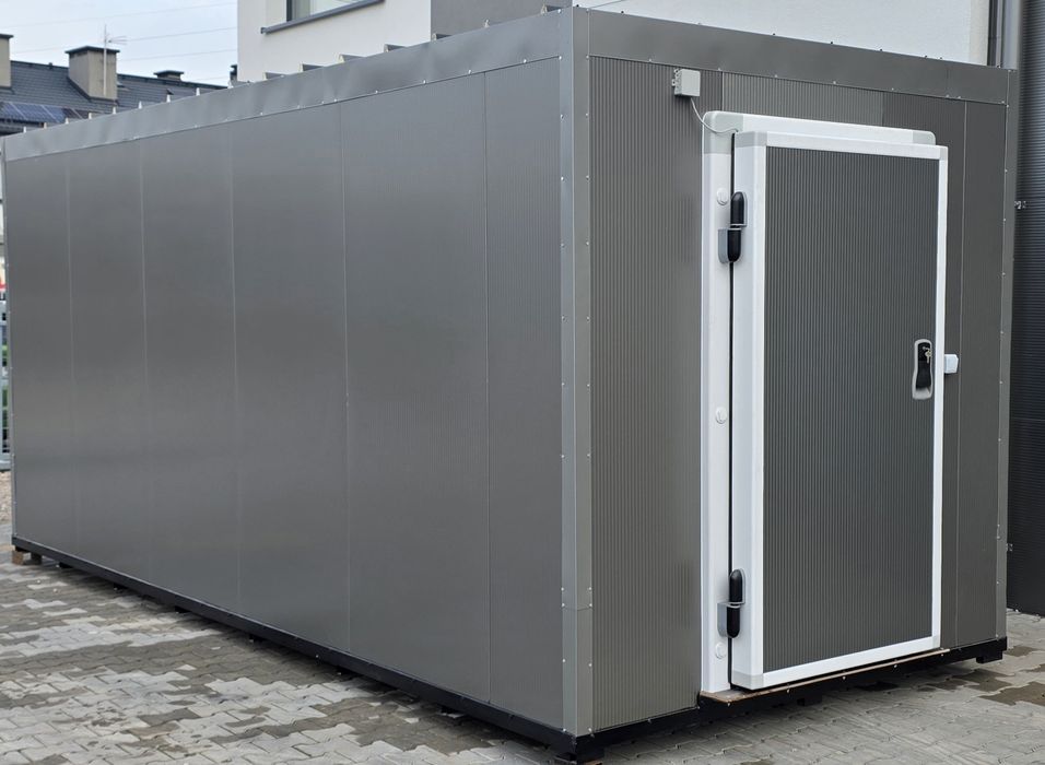 Komora Mroźnicza Zewnętrzna Stacjonarna Agregat Chłodniczy 2,4x6,0