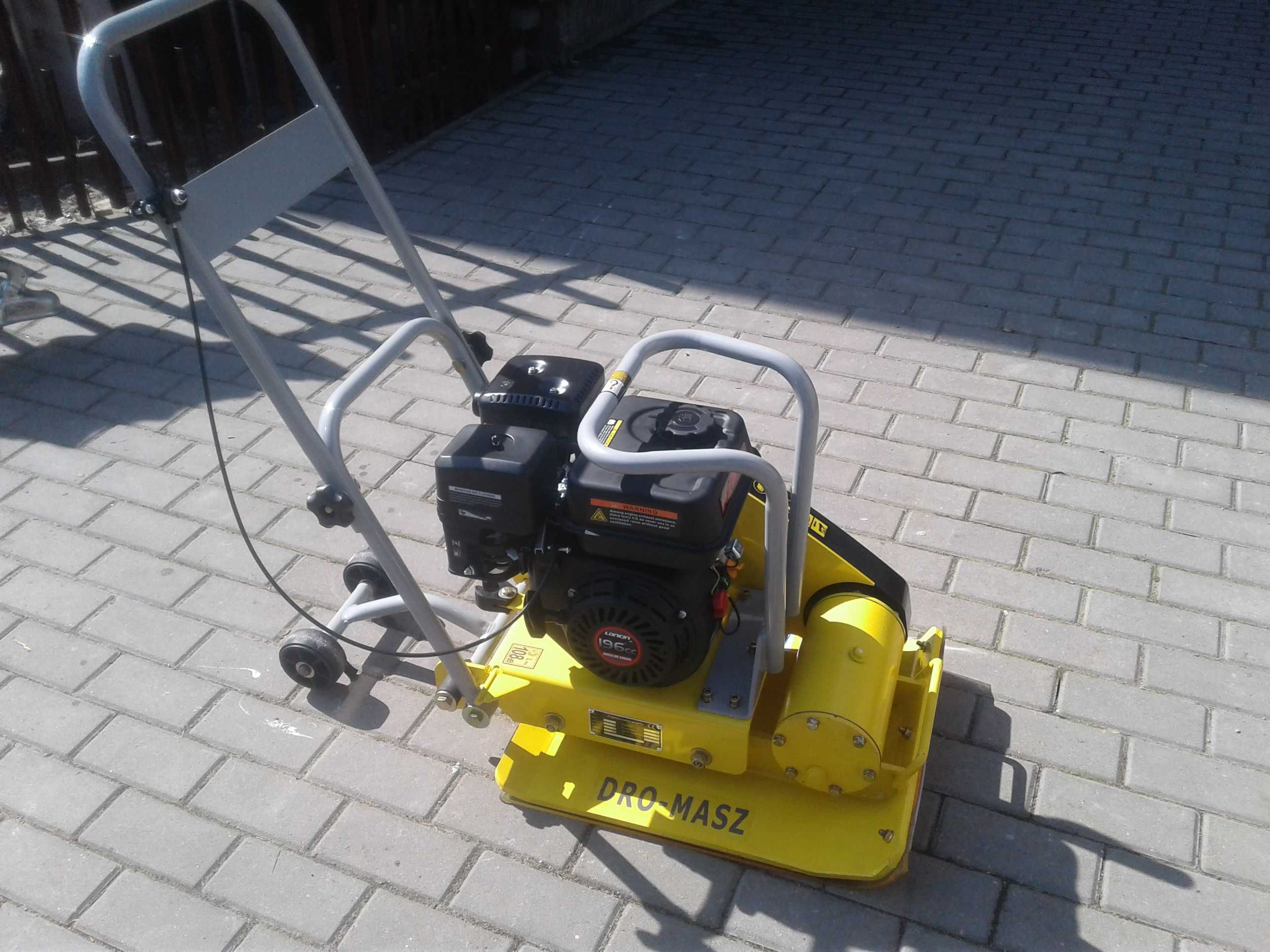 Zagęszczarka Dro-Masz DRB80-80C 78 kg nowa gwarancja