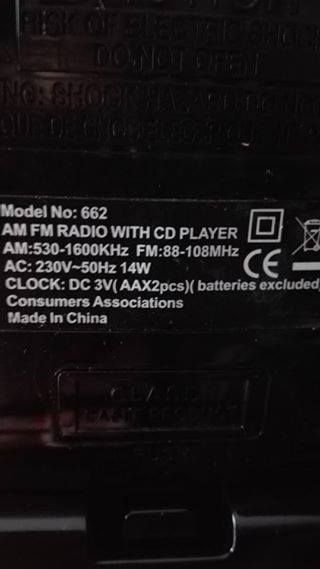 Radio , CD - com comando 20 €64551775087235122