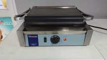 Hendi Grill kontaktowy Panini pojedynczy ryflowany 263655