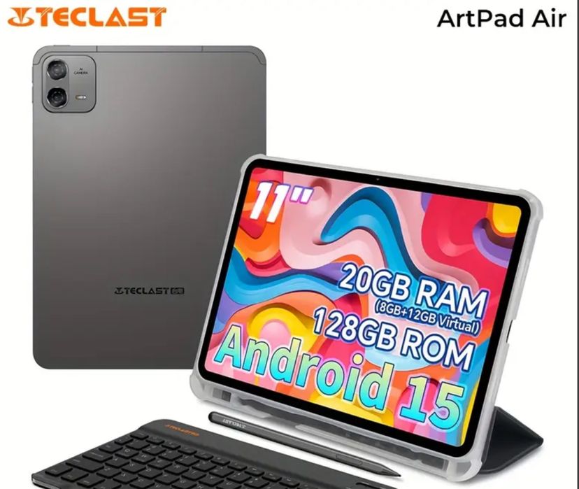 Планшет Teclast ArtPad Air 11 420ніт 8/128 g100 8000mAh android 15 sim