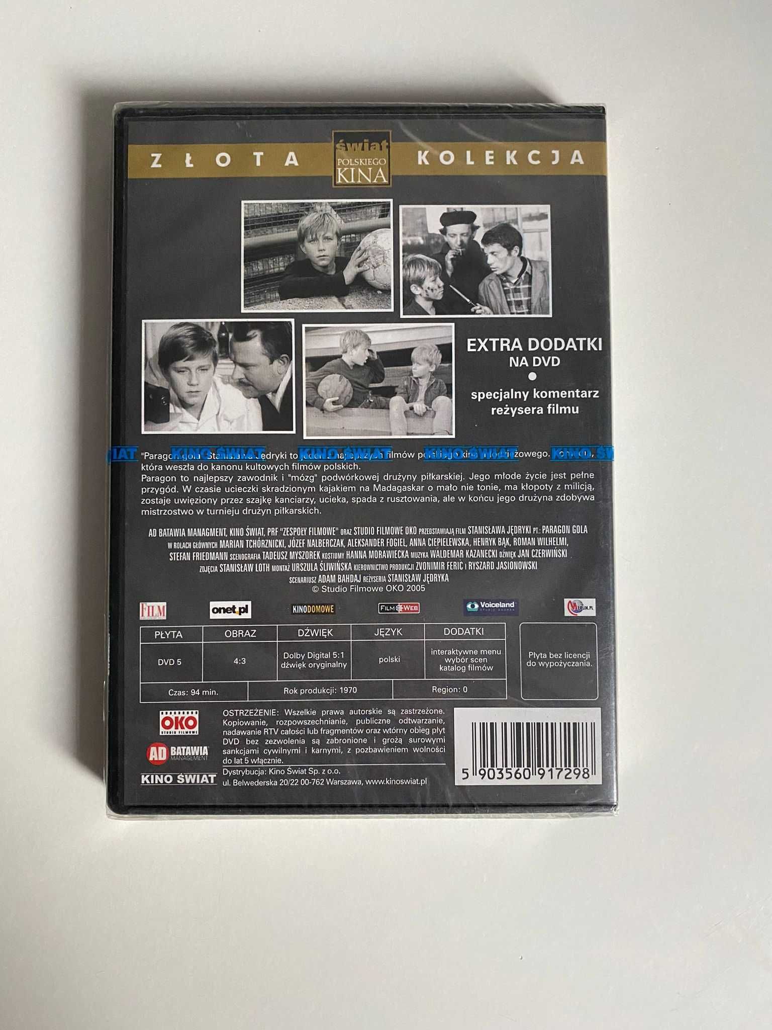 Film DVD Paragon Gola Nowy Folia