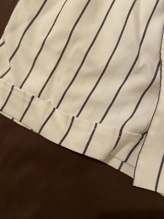 Calções brancos às riscas - Tally Weilj