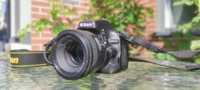 Zestaw Nikon d5100 + Nikkor 50mm + Nikkor 18-55mm + plecak + filtr