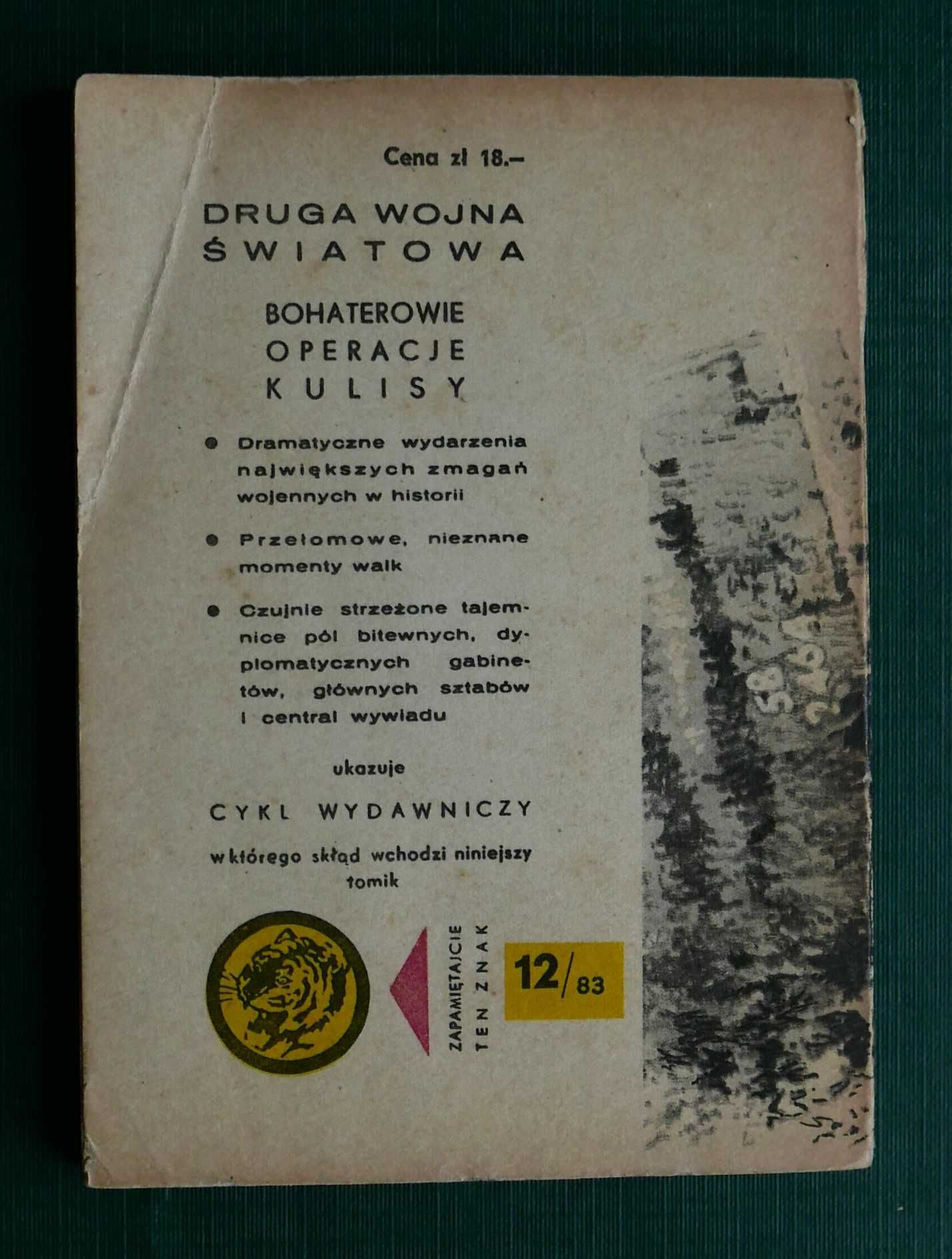 Przed zamkniętym semaforem - M. Golik/Seria "Żółty Tygrys" Nr.12/1983r