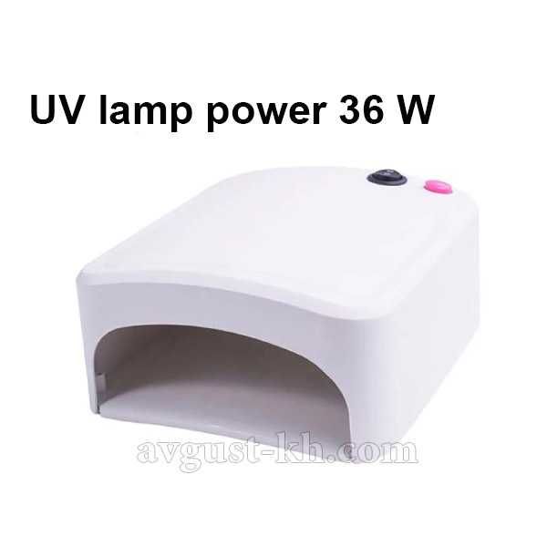 УФ лампа для маникюра и запекания уф смолы 36 W