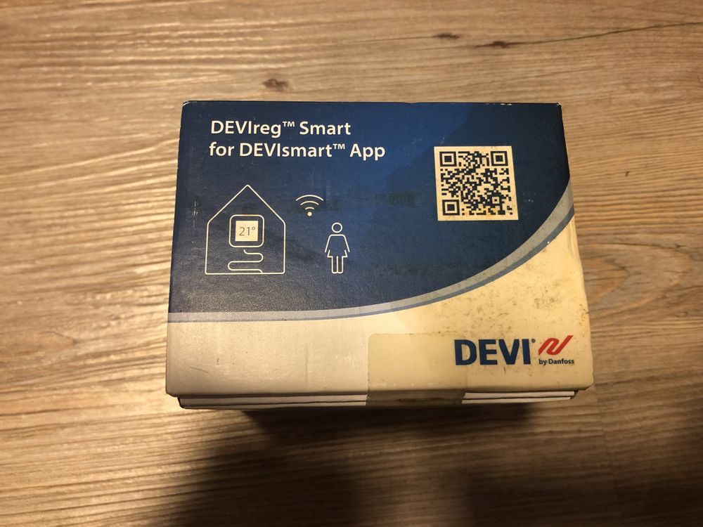 Regulator Termostat 230V DEVIREG WiFi Smart Pure White 140F1141
