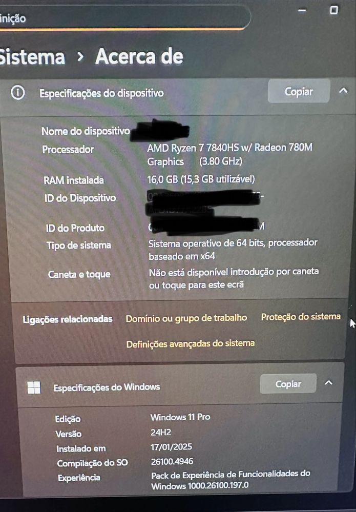 Portátil HP Victus 16gb RAM | 512gb ssd | AMD Ryzen 7 7840HS
