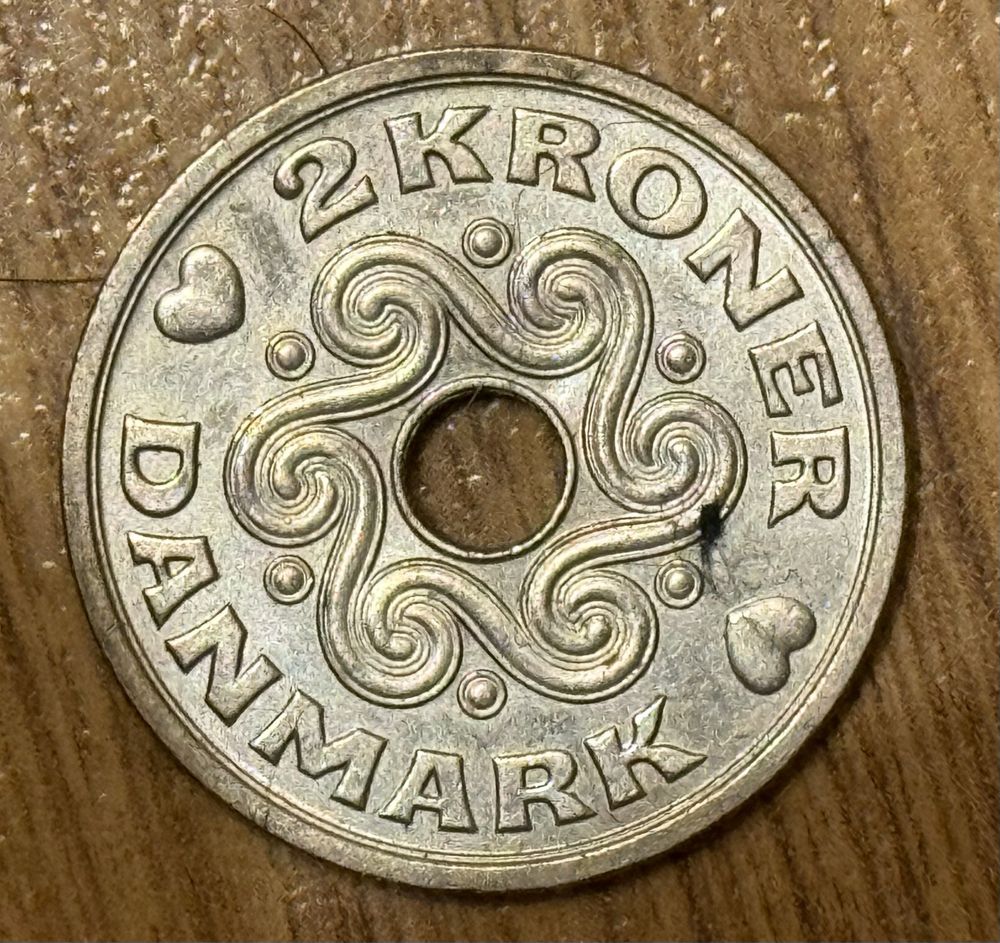 2 korony duńskie,  2007 rok