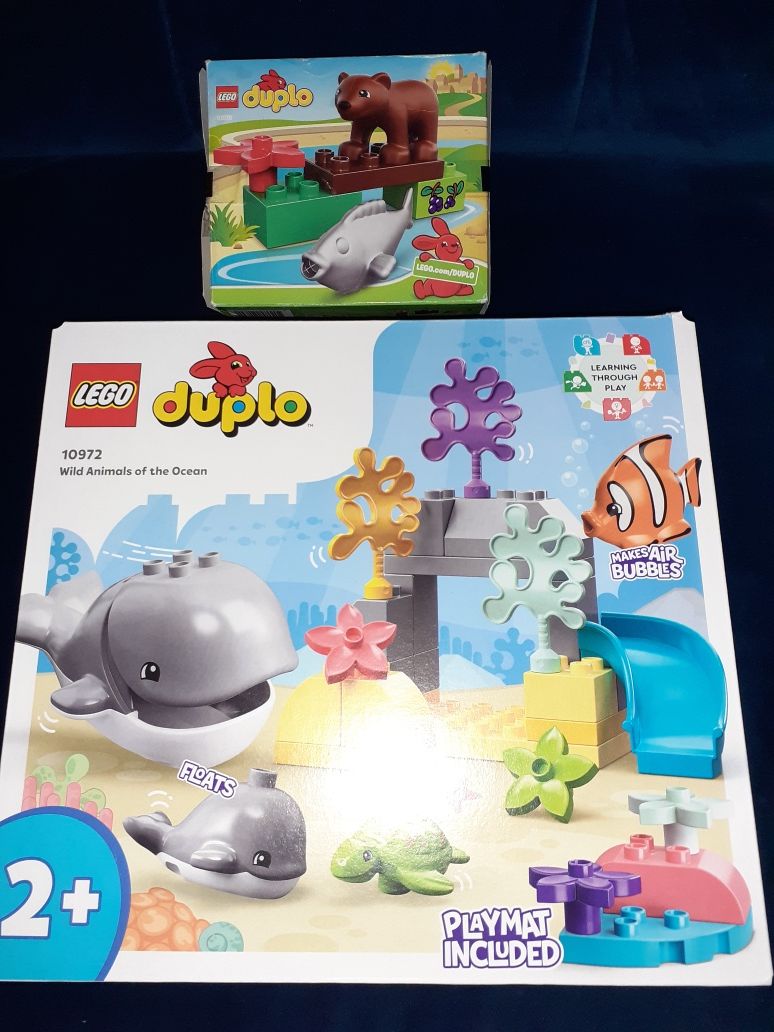 Lego Duplo nowe zwierzęta oceanu 2 zestawy