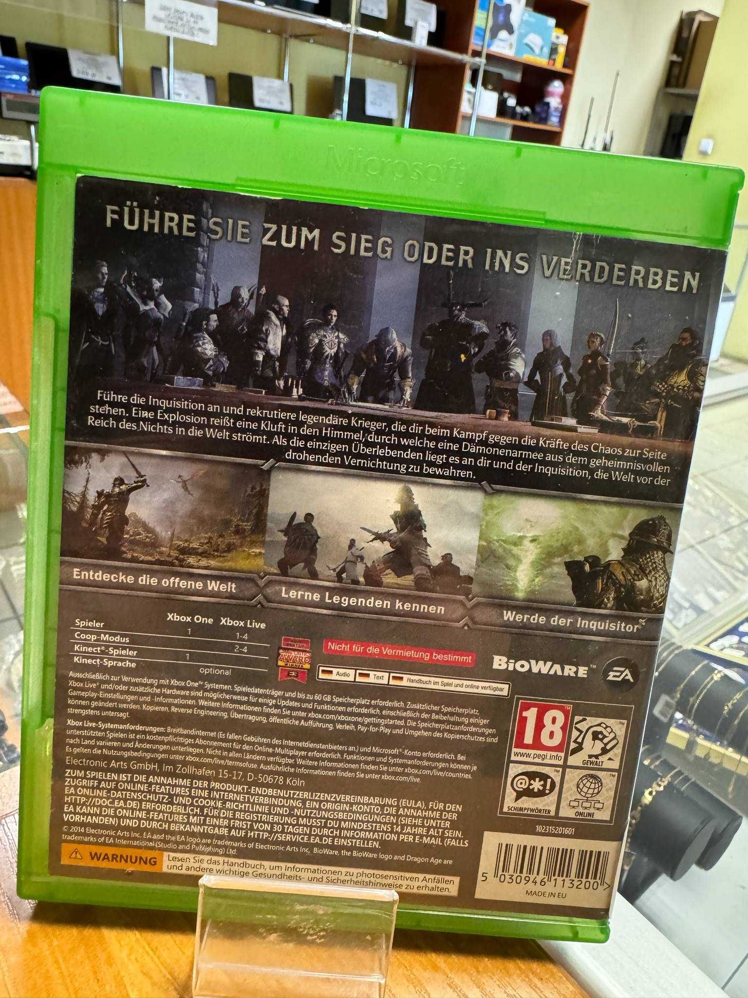 Gra XBOX ONE Dragon Age Inquisition