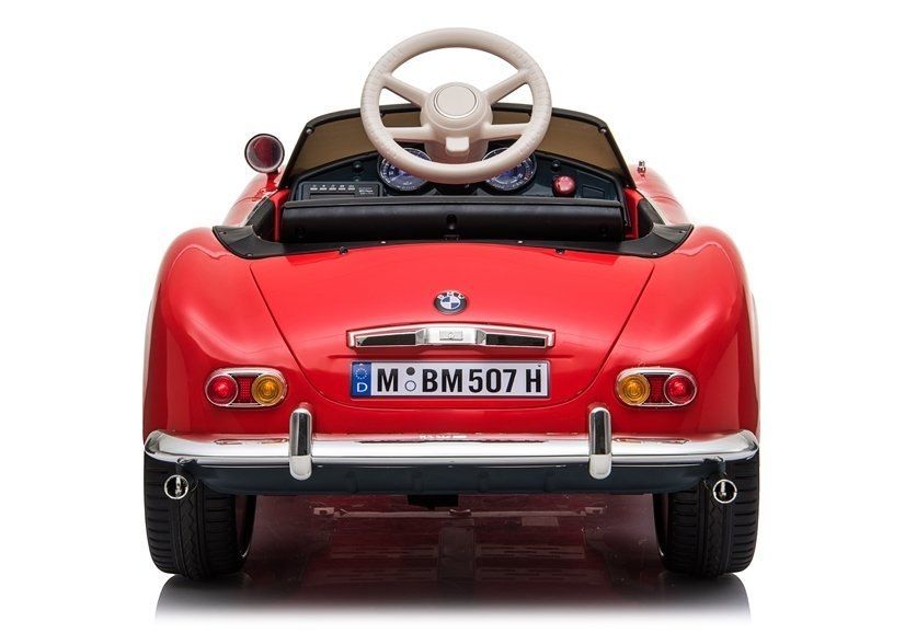 Auto na Akumulator BMW Retro Czerwone Lakierowane