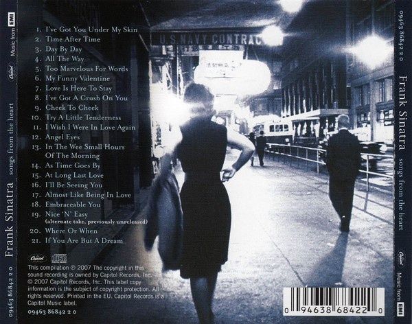 Frank Sinatra - Songs From The Heart CD (Jazz, Pop)