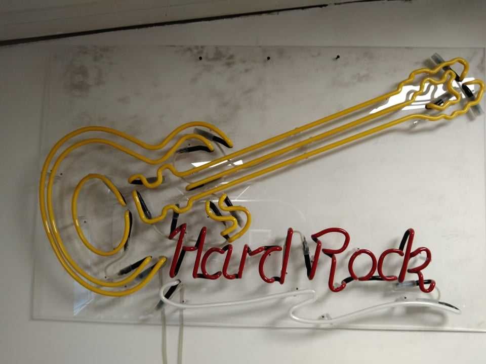 Neon Gitara hard rock