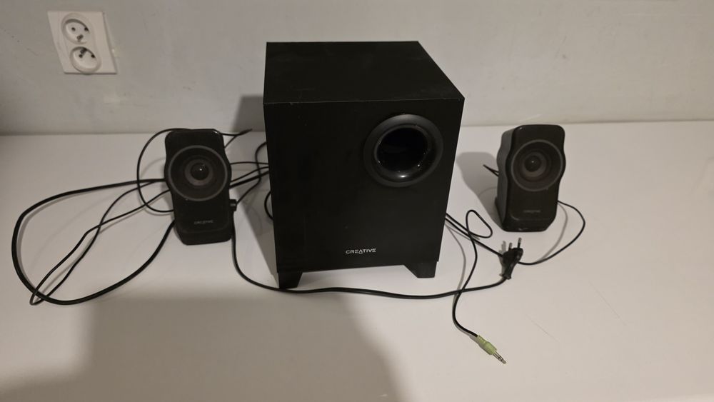 Zestaw głośników, głośniki creative 2.1 subwoofer