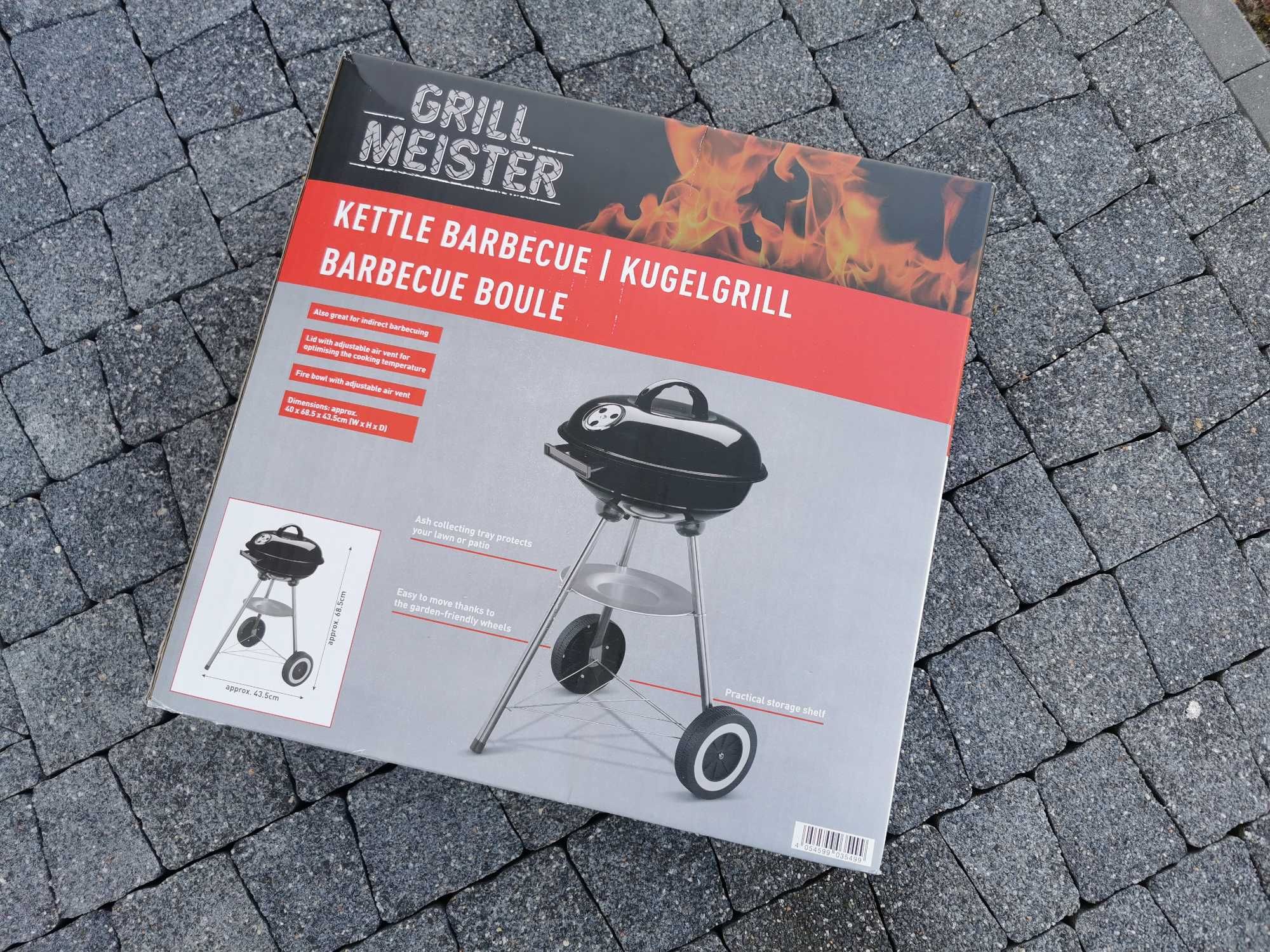 Nowy GRILL MASTER Lidl OKAZJA / GRILLMEISTER Grill kulisty na kółkach