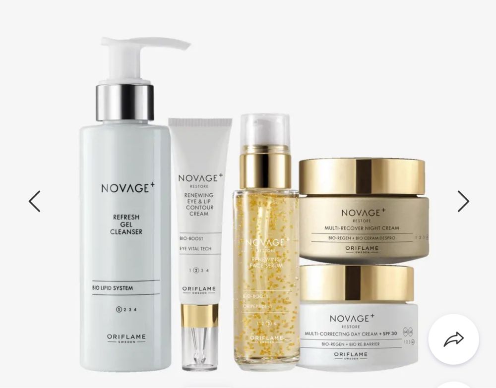 Zestaw Novage+ Restore Oriflame