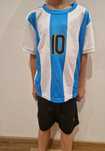 Strój piłkarski Messi Argentyna mumer 10 koszulka piłkarska Messi