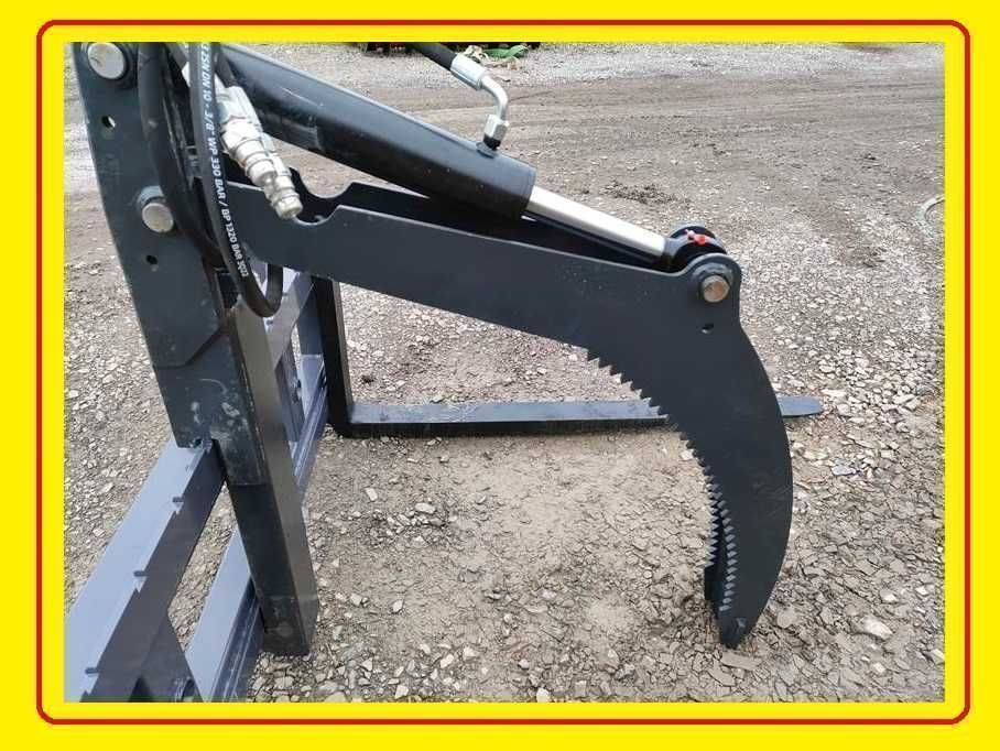 PROMOCJA-chwytak do kłód bel drzewa-na ramkę paleciaka-SZEROKO otwiera