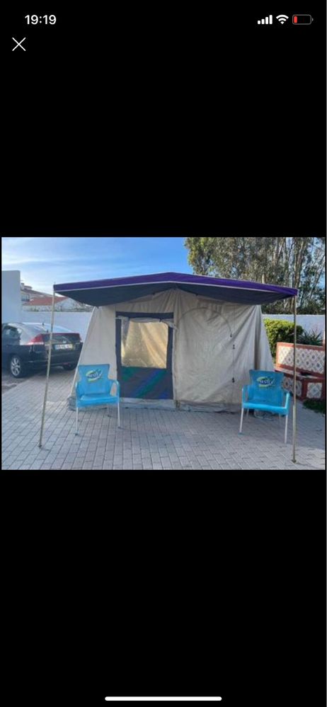 Vendo tenda de campismo