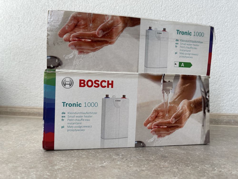 Проточний водонагрівач Bosch Tronic 1000 6 T