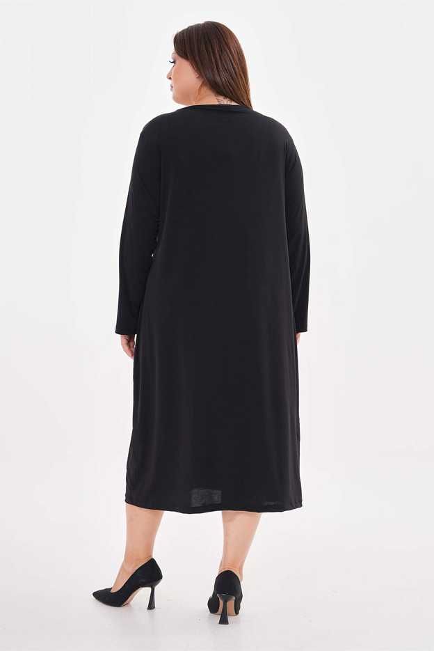 Sukienka wizytowa PATI 48/50/52 3xl 4xl bordo